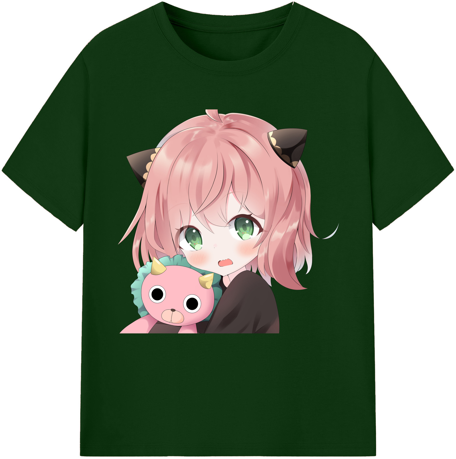 （画像用） SPY×FAMILY间谍家家酒 綿100％半袖Tシャツ（フロントプリント）